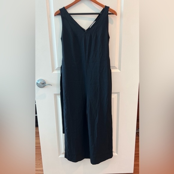 Everlane Japanese GoWeave Black Jumpsuit NWT - Picture 4 of 15